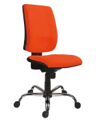 777 SYN/CR  židle kancelářská koženka SK 4 - koženka oranžová